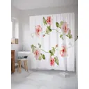 Шторка для ванной комнаты JoyArty sc_29855 200x180см цвет розовый