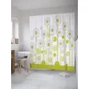 Шторка для ванной комнаты JoyArty sc_27853 200x180см цвет зеленый