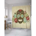 Шторка для ванной комнаты JoyArty sc_35939 200x180см цвет коричневый