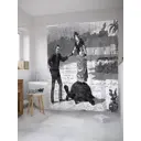 Шторка для ванной комнаты JoyArty sc_31582 200x180см цвет серый серебристый