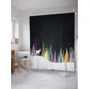 Шторка для ванной комнаты JoyArty sc_20017 200x180см цвет фиолетовый