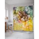 Шторка для ванной комнаты JoyArty sc_21111 200x180см цвет жёлтый золотой