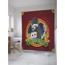 Шторка для ванной комнаты JoyArty sc_27680 200x180см цвет оранжевый медный