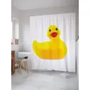 Шторка для ванной комнаты JoyArty sc_23375 200x180см цвет жёлтый золотой