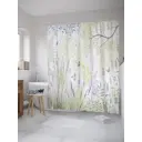 Шторка для ванной комнаты JoyArty sc_32392 200x180см цвет серый серебристый