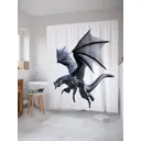 Шторка для ванной комнаты JoyArty sc_36676 200x180см цвет серый серебристый