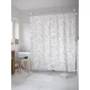 Шторка для ванной комнаты JoyArty sc_28908 200x180см цвет серый серебристый