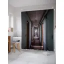 Шторка для ванной комнаты JoyArty sc_21326 200x180см цвет синий