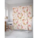 Шторка для ванной комнаты JoyArty sc_29369 200x180см цвет розовый