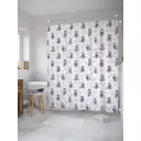 Шторка для ванной комнаты JoyArty sc_28015 200x180см цвет коричневый