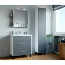 Тумба под раковину MixLine Сура-60 539802 59.7см цвет белый
