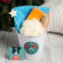 Подарочный набор новогодний Этель Happy New Year полотенце аксессуары