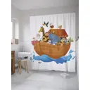 Шторка для ванной комнаты JoyArty sc_9436 200x180см цвет синий