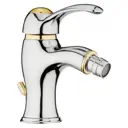 Смеситель для биде Webert Aurora 40076 однорычажный цвет золото