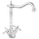 Смеситель для биде Veragio Agatha VR.AGT-3721.CR двухвентильный цвет хром