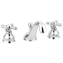 Смеситель для раковины Emmevi Deco Classic 12033NO двухвентильный цвет черный