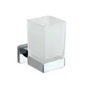 Стакан для зубных щеток Gross Agua GA17638 металл и стекло цвет хром