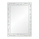 Зеркало для ванной прямоугольное с рисунком 70x50 см MZF-215