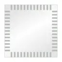 Зеркало для ванной прямоугольное с рисунком 80x80 см MZF-9577