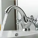 Смеситель для раковины Haiba HB1019 двухвентильный