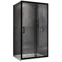 Душевой уголок Abber Schwarzer Diamant AG30140B-S70B 70x140см