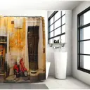 Шторка для ванной комнаты MY Space PR200240037 200x240см цвет коричневый