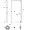 Душевая система VILLEROY & BOCH Embrace TVS1086000261 3 режима хром