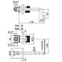 Смеситель для раковины Paffoni Jo JO006NO70 однорычажный цвет черный матовый