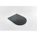 Крышка с сиденьем для унитаза Galassia 7330NEMT с микролифтом черная матовая