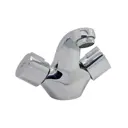 Смеситель для раковины Rossinka Silvermix R R02-61 двухвентильный цвет хром