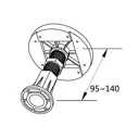 Комплект ножек для поддона из искусственного мрамора Cezares TRAY-LEGS-AS-07