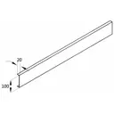 Экран для поддона из искусственного мрамора Cezares TRAY-AS-RH-120/80-100-SCR-L