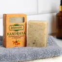 Мыло банное натуральное с травами в коробке Календула 100 гр Добропаровъ