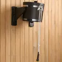 Обливное устройство с пластиком Кракелюр 14 л античный орех