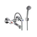 Смеситель для ванны Rossinka silvermix M02 81 однорычажный цвет хром