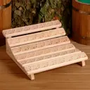 Подголовник анатомический лента Русские узоры 34x32x14 см