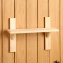 Полочка на стену из липы 35x25x14см