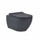 Унитаз подвесной Bewash 88303280 безободковый с сиденьем микролифт