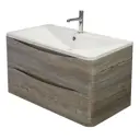 Тумба под раковину Belbagno ACQUA-1000-2C-SO-PS подвесная 100см цвет сосна