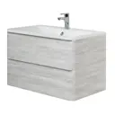 Тумба под раковину подвесная Belbagno ALBANO-900-2C-SO-RVB 90см цвет серый дуб
