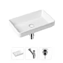 Раковина накладная Lavinia boho bathroom sink Bathroom Sink 21520112 55см цвет хром