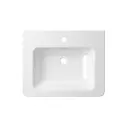 Врезная раковина Lavinia Boho Bathroom Sink 21520381 фарфор 60 см с донным клапаном и металлическим сифоном