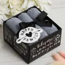 Набор махровых полотенец Family 30x30 см - 3 шт, хлопок 340гр/м2