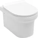 Унитаз подвесной Aquanet 00203341 безободковый с сиденьем микролифт