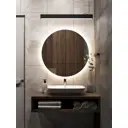 Зеркало для ванной Auramira m404021am с подсветкой 40x40см