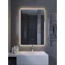 Зеркало для ванной Auramira q8060201am с подсветкой 60x80см
