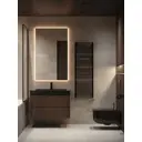 Зеркало для ванной Auramira q7050301am с подсветкой 50x70см