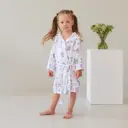 Банный халат Lovelife 7577535 рост 110-116 см цвет белый