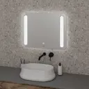 Зеркало для ванной Grossman Lara 139080 с подсветкой 90x80см