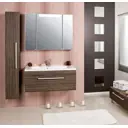 Шкаф зеркальный подвесной Акватон 1A113402MA010 120x75см цвет белый